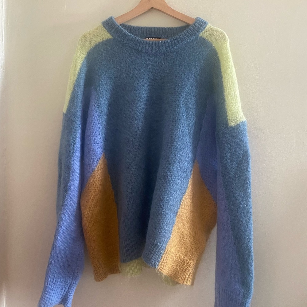 mens diesel mohair sweater size large